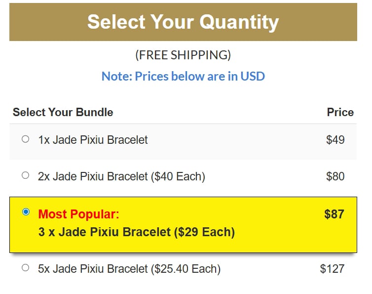 Jade Pixiu Bracelet Offer